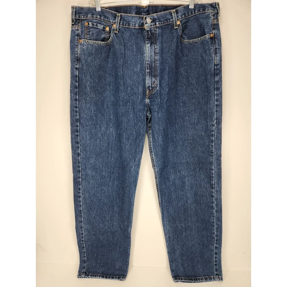 Levi's‎ 550 Jeans Mens 44x34 Relaxed Fit Straight Modern Casual Work Denim